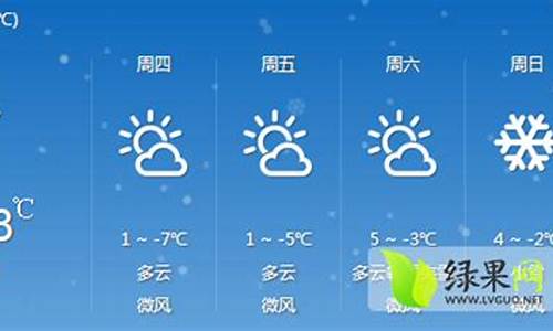 河南省天气预报一周7天查询结果_河南省天气预报一周7天查询