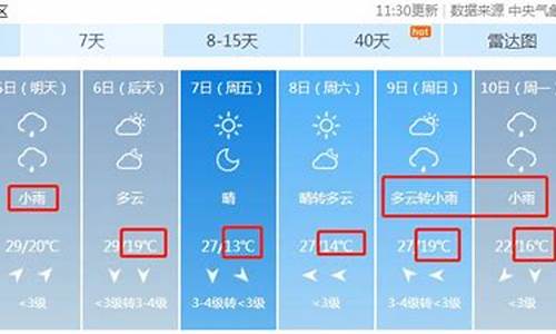 漯河市天气?_漯河市一周天气预报